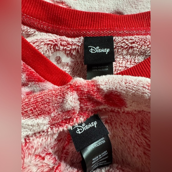 Disney Red and White Mickey Mouse Pajama Set - Picture 4 of 8